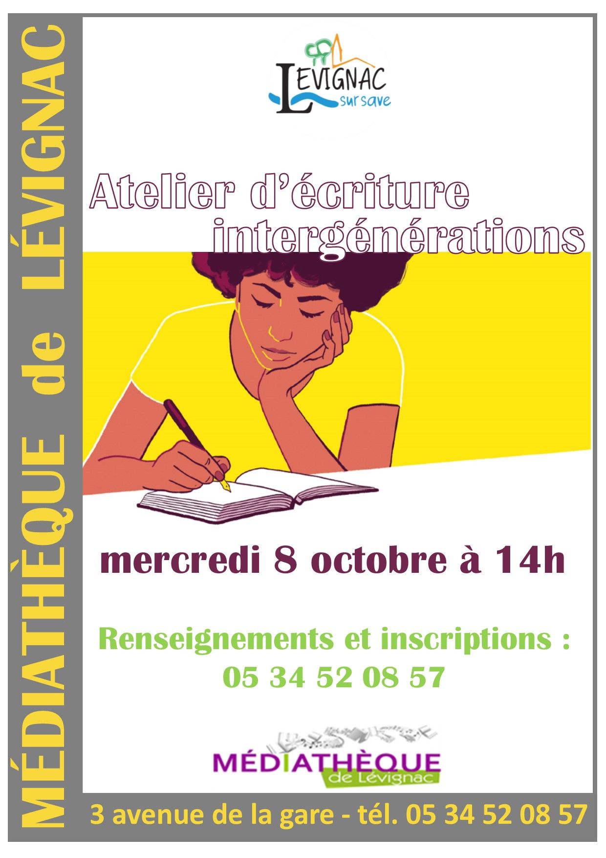 NOUVELLE AFFICHE ATELIER ECRITURE 2024 JPEG